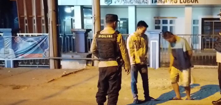 Polsek Tanjung Lubuk Gelar Razia dan Patroli Malam